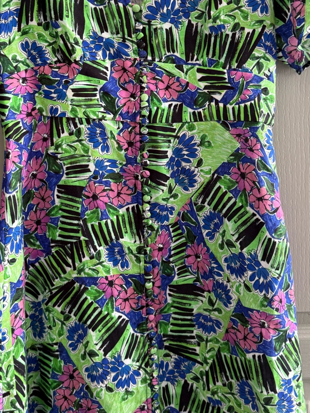 Hunter Bell Larson wild Azalea Dress 8 NWOT - Picture 7 of 9